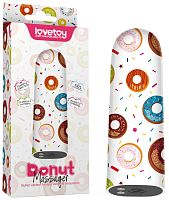 Универсальный мини вибратор Donut Massager