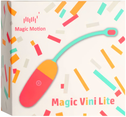 Смарт-виброяйцо Magic Motion Magic Vini оранжевое фото 8