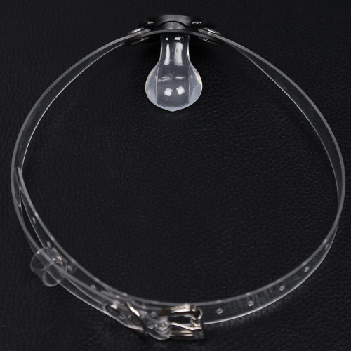 Кляп-соска черного цвета фото 2