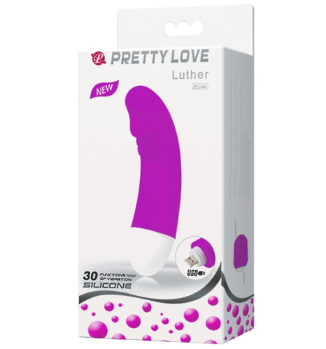 Вибратор G- spot перезаряжаемый Pretty Love Luther фото 10
