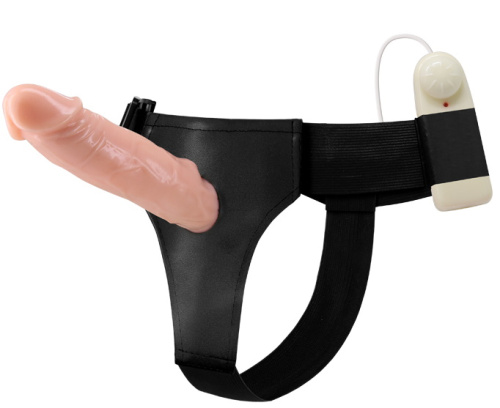 Фаллопротез с вибрацией на трусиках 17 см фото 4