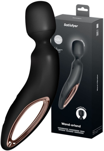 Вибромассажер для тела Satisfyer Wand-erland Black
