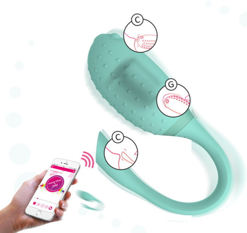 Смарт-вибратор и тренажер Кегеля Magic Motion Fugu зеленый фото 8