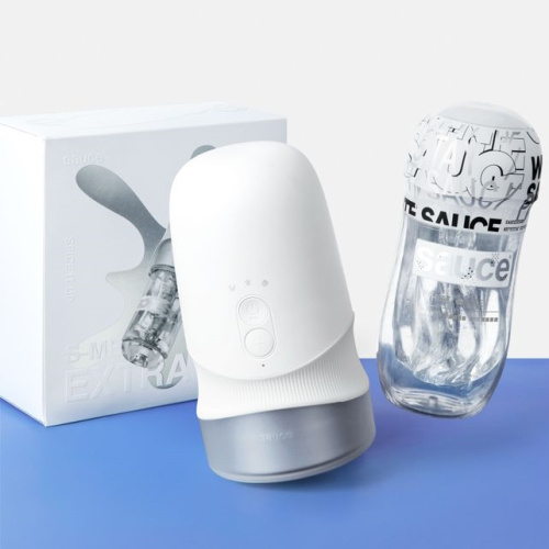 Автоматический мастурбатор Extra Sauce с функцией вращения и эффектом всасывания фото 14