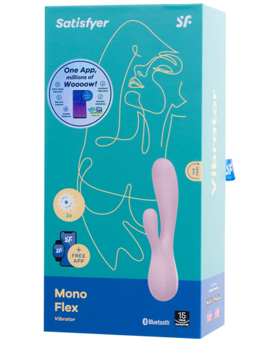 Смарт-вибратор Satisfyer Mono Flex розовый фото 15