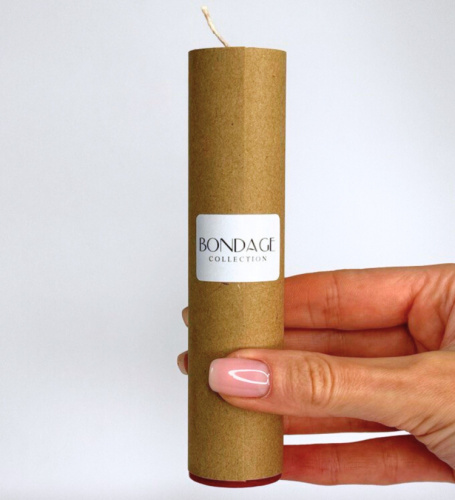 Низкотемпературная свеча для Wax Play Bondage To Blaze 80 гр фото 2