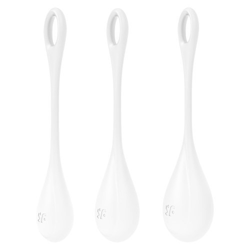 Вагинальные шарики Satisfyer Yoni Power 1 белые фото 2