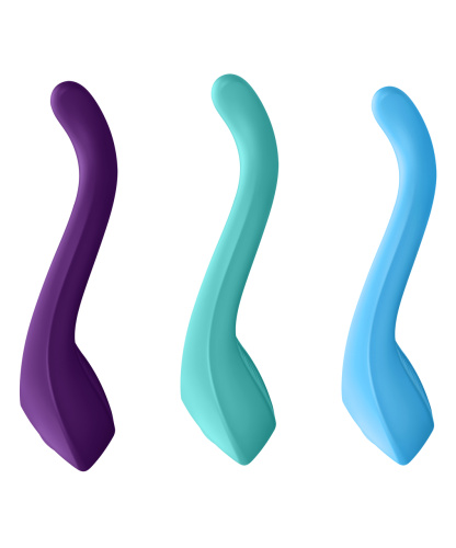 DEMO Многофункциональный вибратор для пар Satisfyer Endless Love бирюзовый фото 4