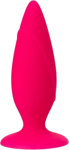 Розовая анальная пробка Popo Pleasure фото 2