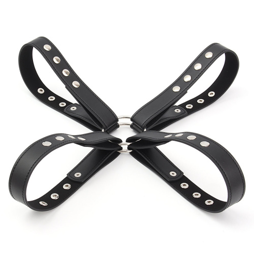 Крестообразная мужская сбруя фото 3