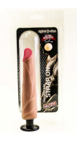 Насадка-реалистик для страпона 17,5 см фото 2