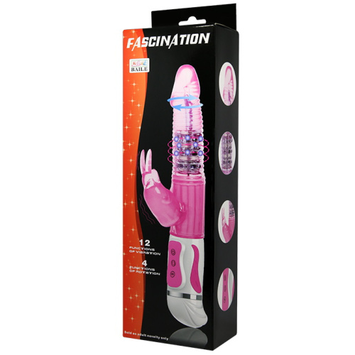 Вибратор Hi-Tech с ротацией Fascination фото 8