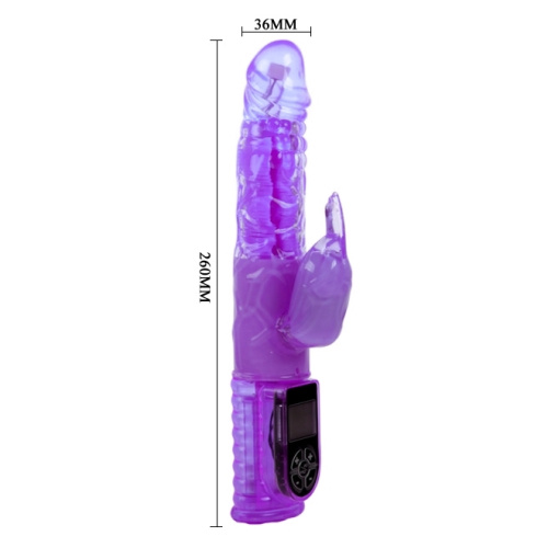 Вибратор Hi-Tech со стимуляцией клитора Love Gift фото 3