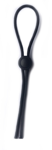 Лассо для пениса регулируемое черное фото 2