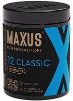 Презервативы в пластиковом кейсе Maxus №12 Classic классические