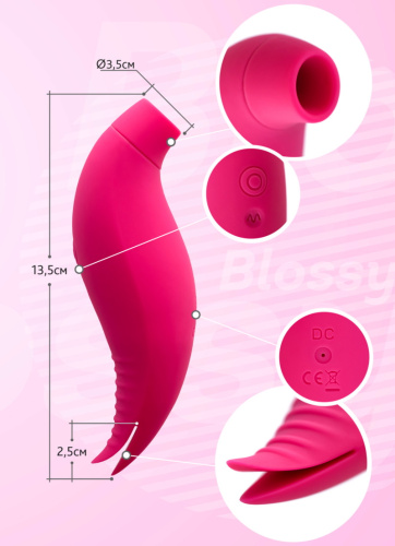 Многофункциональный стимулятор клитора Jos Blossy фото 13