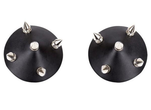 Черные пэстисы с шипами фото 2