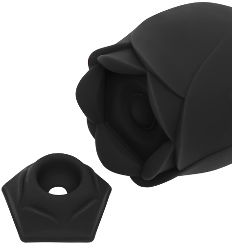 Вакуумно-волновой бесконтактный стимулятор Fifty Shades of Grey Black Rose фото 7