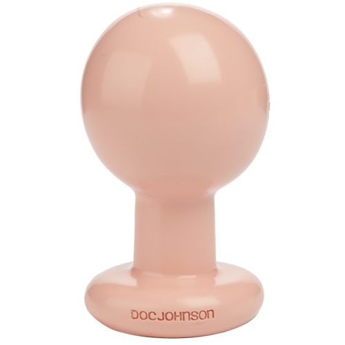 Круглая телесная пробка для анальной стимуляции Round Large