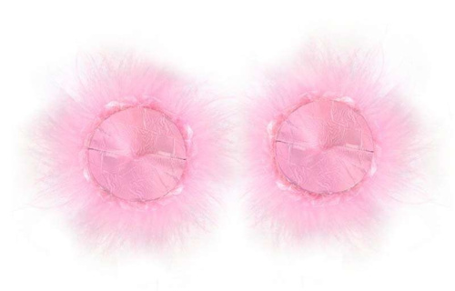 Нежно-розовые пушистые пэстисы фото 3