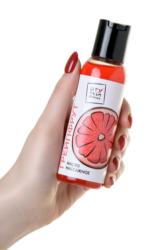 Массажное масло с ароматом грейпфрута 100 мл фото 3