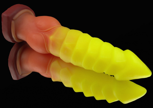 Фаллоимитатор Огненный Дракон 28 см фото 2