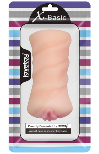 Реалистичный мастурбатор X-Basic Pocket Pussy фото 4