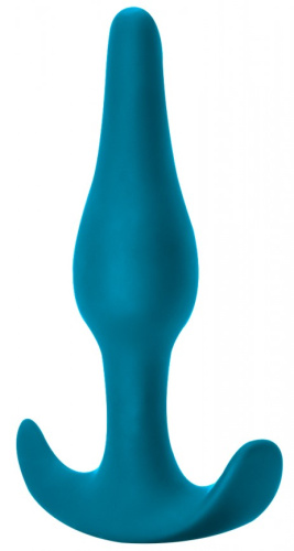 Анальный стимулятор из медицинского силикона Spice It Up Starter синий фото 3