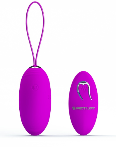 Перезаряжаемое виброяйцо Pretty Love Jacqueline с беспроводным управлением фото 5