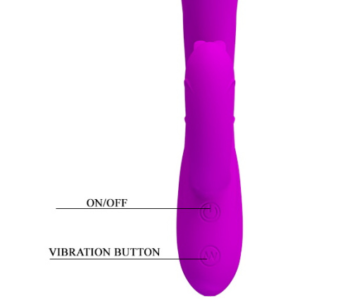 Вибратор с клиторальным стимулятором Pretty Love Harry фото 7