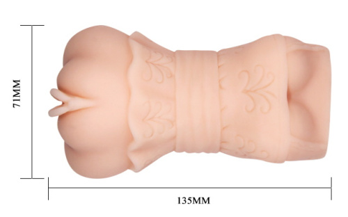 Мастурбатор в платьице с эффектом лубрикации Crazy Bull фото 5