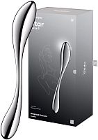 Двусторонний стальной стимулятор Satisfyer Star Force 3
