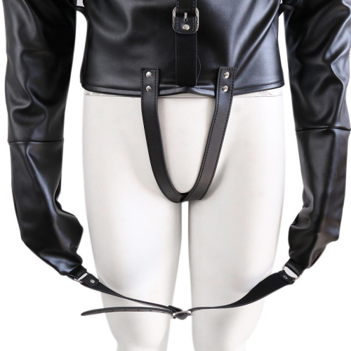 Мужской смирительный БДСМ жакет фото 5