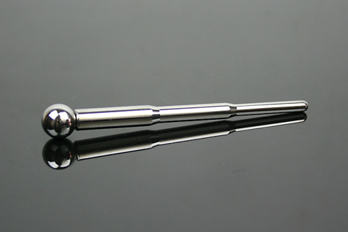 Серебристый уретральный буж 13,5 см фото 2