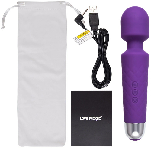 Вибромассажер Love Magic iWand mini Purple фото 10
