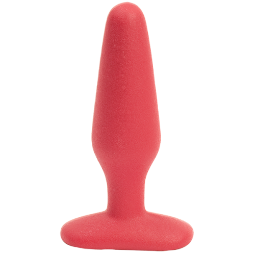 Красная анальная пробка стандартная
