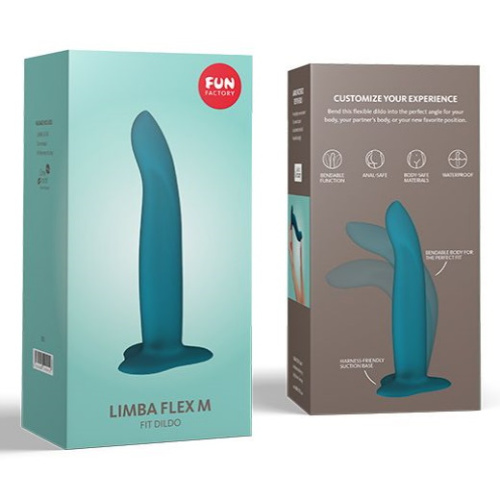 Гибкий фаллос Fun Factory Limba Flex M 18 см фото 10