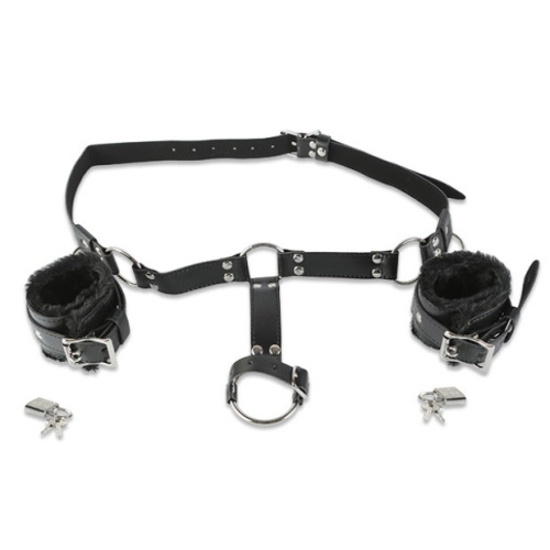 Фиксирующий набор с эрекционным кольцом для нижнего фото 3