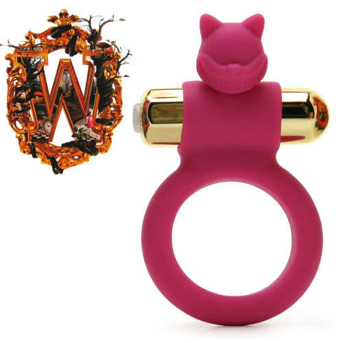 Эрекционное виброкольцо Чеширский кот The Kinky Kat фото 5