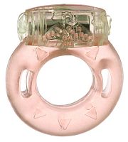 Силиконовое виброкольцо с клиторальным стимулятором