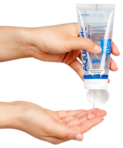 Гель-смазка на водной основе JoyDivision AquaGlide Anal 100 мл фото 2