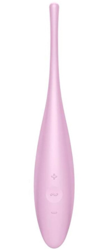 Точечный смарт-стимулятор с вибрацией Satisfyer Twirling Joy розовый фото 4