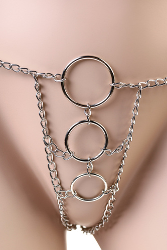 Откровенное бикини из цепочек OS фото 7