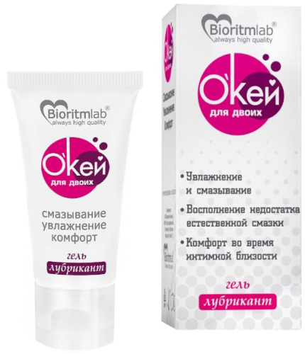 Гель-смазка Окей для двоих 25 гр