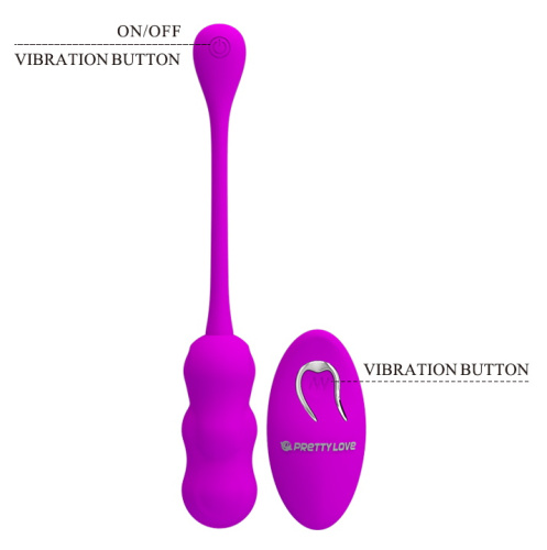 Перезаряжаемое виброяйцо Pretty Love Leshy с беспроводным управлением фото 7