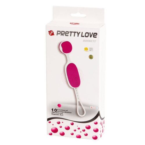Вагинальные шарики с вибрацией Barnett Pretty Love фото 6