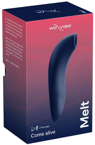 Вакуумно-волновой смарт-стимулятор клитора We-Vibe Melt синий фото 16