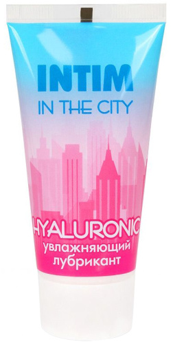 Увлажняющий лубрикант Intim In The City Hyaluronic 60 гр фото 2