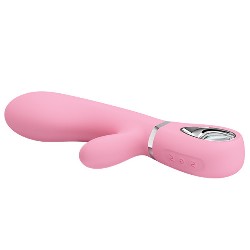 Перезаряжаемый вибратор с клиторальным стимулятором Pretty Love Thomas фото 3