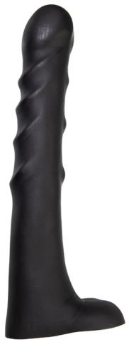Черный фаллоимитатор-супергигант Predator Lovetoy 37 см фото 5